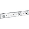 Смеситель для душа Hansgrohe Rain Select 15357400 с термостатом Белый хром Смеситель для душа Hansgrohe Rain Select 15357400 с термостатом Белый хром