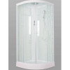 Душевая кабина Bolu Sektors 80х80 BL-80n профиль Белый стекло прозрачное с художественным рисунком