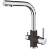 Смеситель для кухни Paulmark Essen Es213011-COCR Кофе Хром