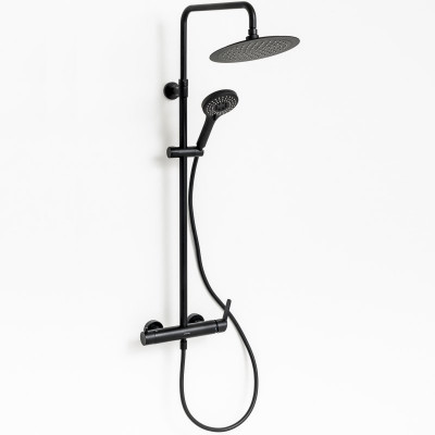 Душевая система Clever Panam Evo Xtreme 61019 Черный матовый