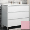 Тумба с раковиной SanVit Авеню-3 120 kavenu3120 в цвете Ral Розовый глянец Тумба с раковиной SanVit Авеню-3 120 kavenu3120 в цвете Ral Розовый глянец