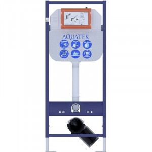 Инсталляция Aquatek Standart INS-0000008 для унитаза без клавиши смыва