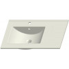 Тумба с раковиной SanVit Мэри-1 90 L kmery901 в цвете Ral подвесная Черный глянец