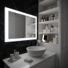 Зеркало Континент Relax 915х685 ЗЛП722 с подсветкой с сенсорным выключателем