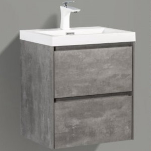 Тумба под раковину BelBagno Pietra Mini 50 PIETRA MINI-500-2C-SO-SCM подвесная Stucco Cemento