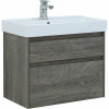 Тумба с раковиной Aquanet Nova Lite 75 245245 подвесная Дуб рошелье