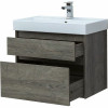 Тумба с раковиной Aquanet Nova Lite 75 245245 подвесная Дуб рошелье
