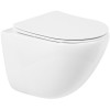 Комплект унитаза BelBagno Amanda BB051CHR+BB051SC с инсталляцией Berges Wasserhaus Novum L5 040215 с сиденьем Микролифт и Черной матовой клавишей смыва