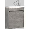 Тумба под раковину BelBagno Pietra Mini 40 PIETRA MINI-400-1A-SO-SCM-R подвесная Cemento Тумба под раковину BelBagno Pietra Mini 40 PIETRA MINI-400-1A-SO-SCM-R подвесная Cemento