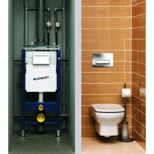 Клавиша смыва Geberit Delta 51 115.105.46.1 Матовый хром