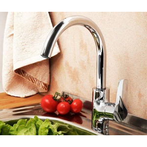 Смеситель для кухни WasserKRAFT Lippe 4507 Хром