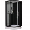 Душевая кабина Grossman GR-241 100x100 профиль Черный стекло прозрачное Душевая кабина Grossman GR-241 100x100 профиль Черный стекло прозрачное