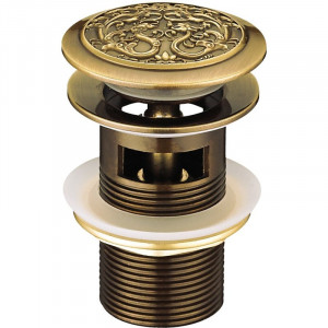 Донный клапан Lemark Jasmine LM6680B click-clack Бронза