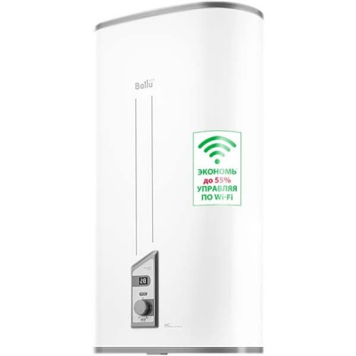 Водонагреватель накопительный Ballu BWH/S 100 Smart WiFi Белый без модуля WiFi