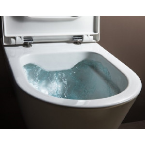 Унитаз Laufen Kartell Rimless 8.2033.6 подвесной без сиденья
