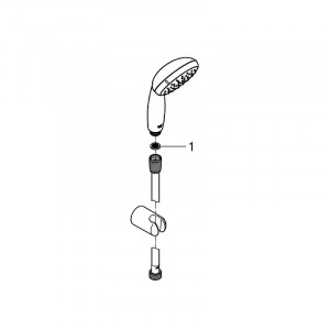 Душевой гарнитур Grohe Tempesta New 27799001 Хром