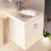 Тумба с раковиной Comforty Магнолия 60 3120088 подвесная Белая Тумба с раковиной Comforty Магнолия 60 3120088 подвесная Белая