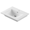 Раковина Sanita Luxe Quadro 75 QDR75SLWB01 Белая