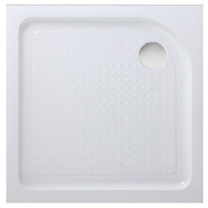 Акриловый поддон для душа BelBagno Tray 90x90x15 Белый  с антискользящим покрытием