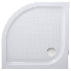 Акриловый поддон для душа BelBagno Tray 95x95x15 Белый с антискользящим покрытием
