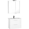 Зеркальный шкаф Aquanet Тулон 85 182723 L Белый