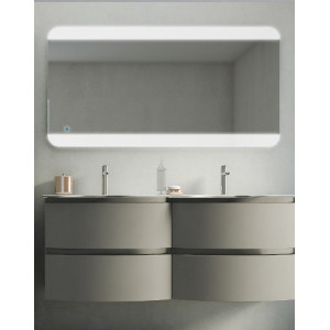 Зеркало Cezares 136 со встроенной LED подстветкой и сенсорным выключателем Touch System, риверсивное с встроенной подстветкой Зеркало Cezares 136 со встроенной LED подстветкой и сенсорным выключателем Touch System, риверсивное с встроенной подстветкой