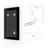 Зеркало Evoform Definite 68х48 Витая латунь