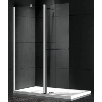 Душевой уголок Gemy S03161D 150x90 профиль Хром стекло Цвет