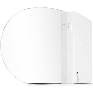 Зеркальный шкаф Aquanet Моника 105 R 186776 Белый