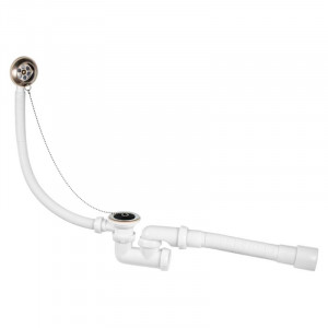 Слив-перелив Wirquin 30718061 L55 G 1 1/2 с цепочкой Слив-перелив Wirquin 30718061 L55 G 1 1/2 с цепочкой