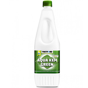 Жидкость для биотуалетов Thetford Aqua Kem Green 1,5 л (нижний бак) Жидкость для биотуалетов Thetford Aqua Kem Green 1,5 л (нижний бак)