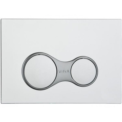 Кнопка смыва Vitra Sirius 740-0480 Хром