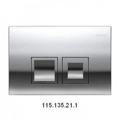 Geberit 115.135.21.1 Клавиша смыва Delta 50, хром глянцевый