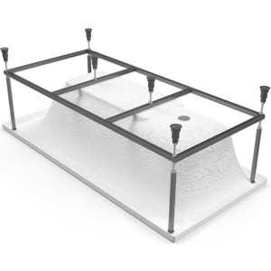 Каркас Cersanit Smart New 170x80 61952