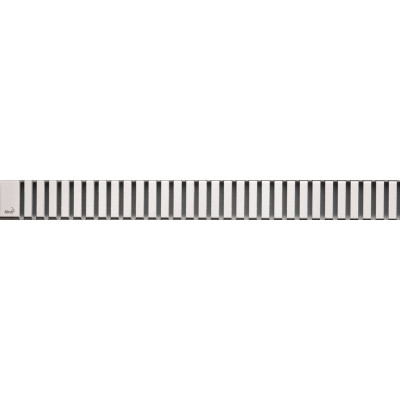 Решетка для лотка Alcaplast LINE-650L Хром глянцевый