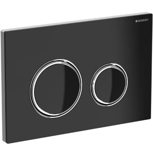 Клавиша смыва Geberit Sigma 21 115.884.SJ.1 Черная Хром Клавиша смыва Geberit Sigma 21 115.884.SJ.1 Черная Хром