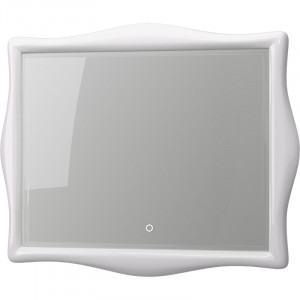 Зеркало Aima Design Amethyst 90x105 белое (У51944) Зеркало Aima Design Amethyst 90x105 белое (У51944)