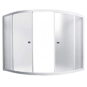 Шторка для ванны 1Marka 150x150 MS Хром