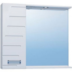 Зеркало со шкафом Vigo Diana 80 L №8-800-Л с подсветкой