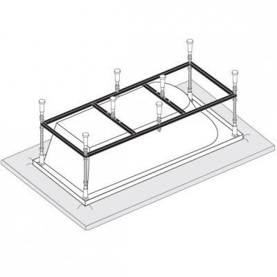Каркас для ванны Vagnerplast 150x70 VPK15070