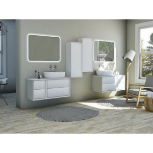 Bellagio Раковина 104, чаша справа 50214 Bianco opaco Bellagio Раковина 104, чаша справа 50214 Bianco opaco