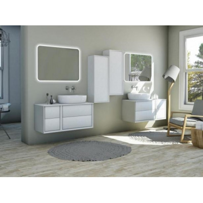 Bellagio Раковина 104, чаша справа 50214 Bianco opaco