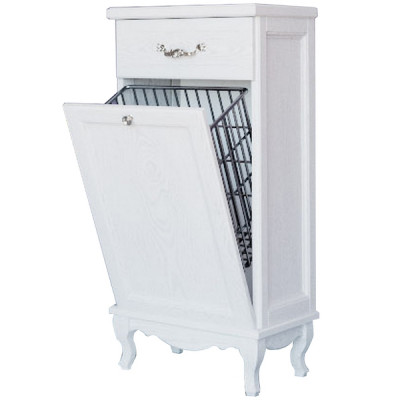Комод ValenHouse Лиора-40 L40_KDБХ белый, ручки хром