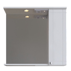 Зеркало со шкафом Sanstar Лира 70 R 50.1-2.5.1. Зеркало со шкафом Sanstar Лира 70 R 50.1-2.5.1.