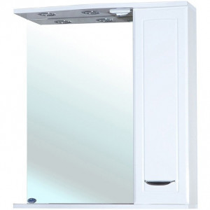 Зеркало со шкафом Bellezza Классик 65 R 4611910001016 с подсветкой
