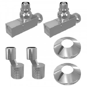 Запорный вентиль Lemark LM03412S квадратный