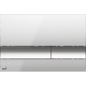 Клавиша смыва Alcaplast Basic M1721 Хром глянцевый Клавиша смыва Alcaplast Basic M1721 Хром глянцевый