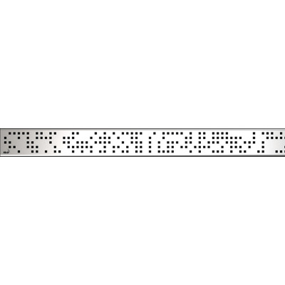 Решетка для лотка Alcaplast CODE-750L Хром глянцевый