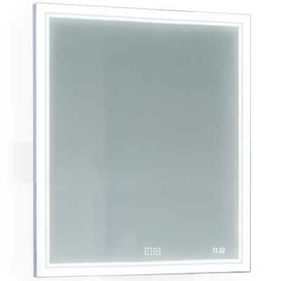Зеркало Jorno Glass 80 Gla.02.77/W с подсветкой