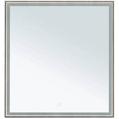Зеркало Aquanet Nova Lite 75 249513 с подсветкой Дуб рустикальный
